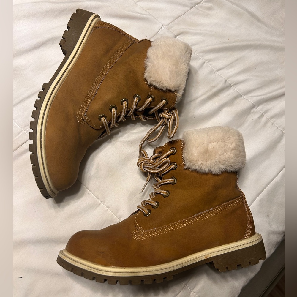 Brown boots